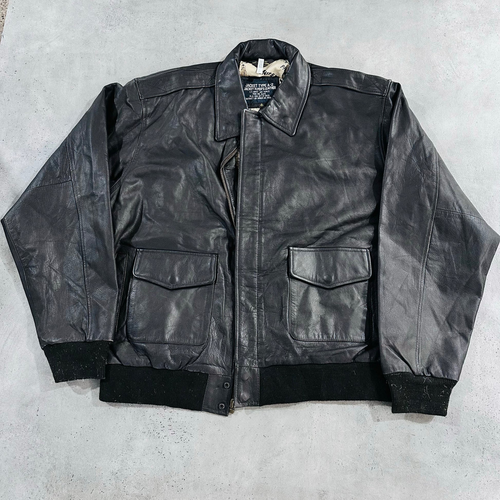 Vintage 70s-90s USA Military A-2 Leather Jackets