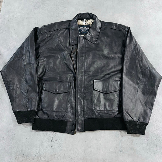 Vintage 70s-90s USA Military A-2 Leather Jackets