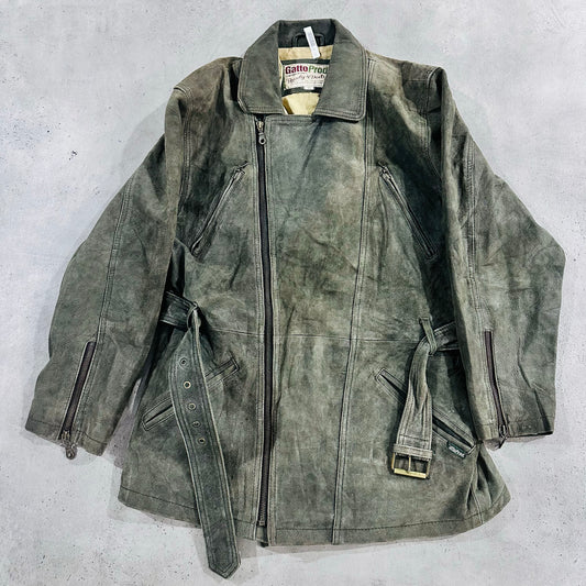 Vintage 70s-90s Retro Mid-Length Leather Jackets