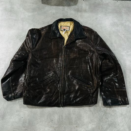 Vintage France Retro Leather Jackets