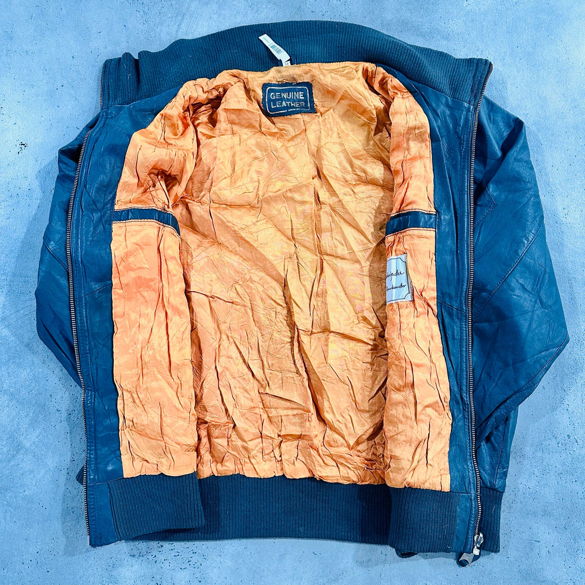 Vintage 70s-90s Germany Military Flight Leather Jackets