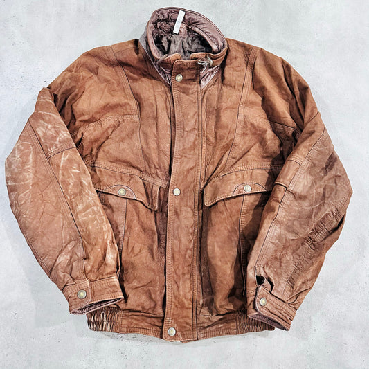 Vintage 70s-90s Portugal Retro Leather Jackets