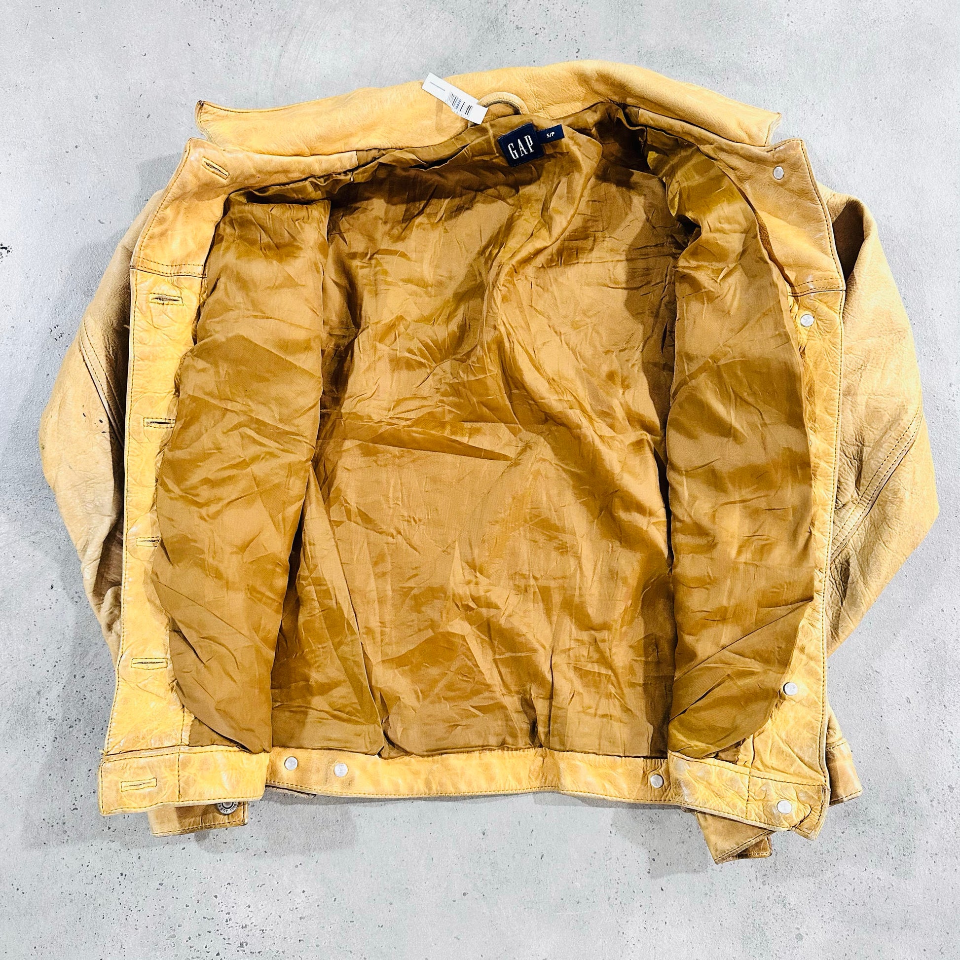 Vintage Gap Retro Leather Jackets