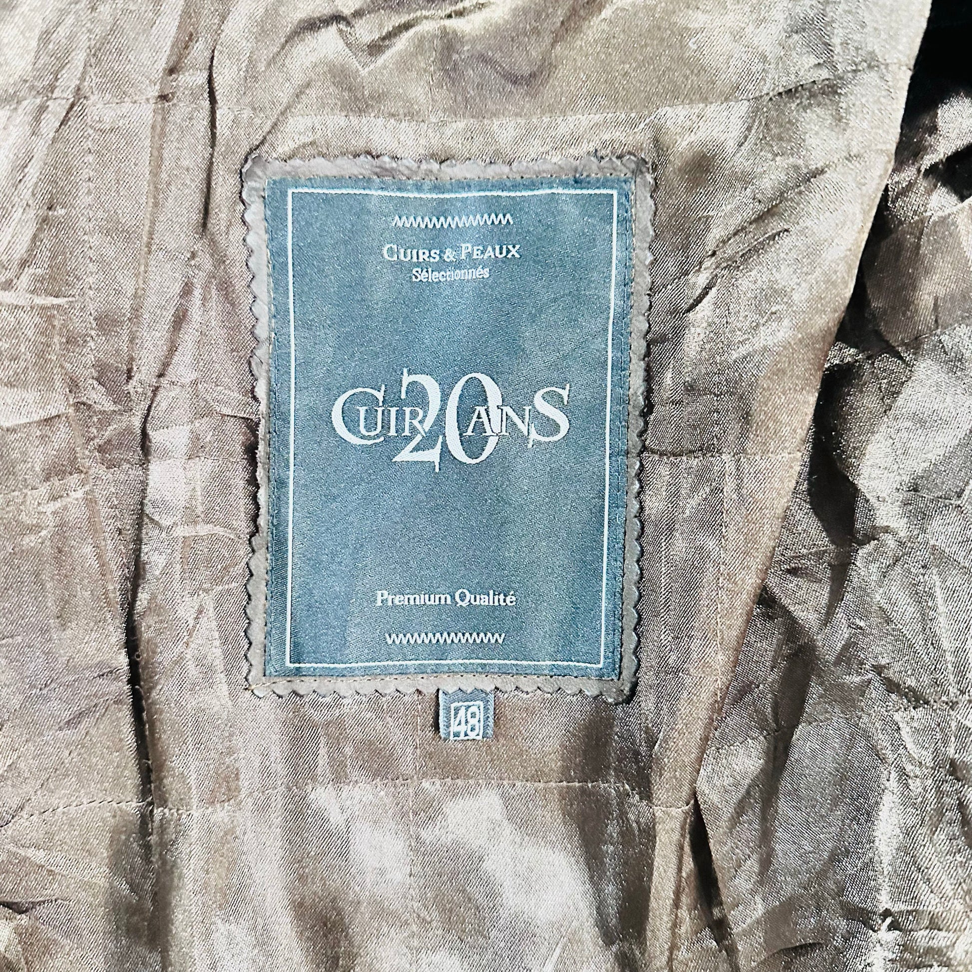 Vintage 70s-90s France Retro Leather Jackets