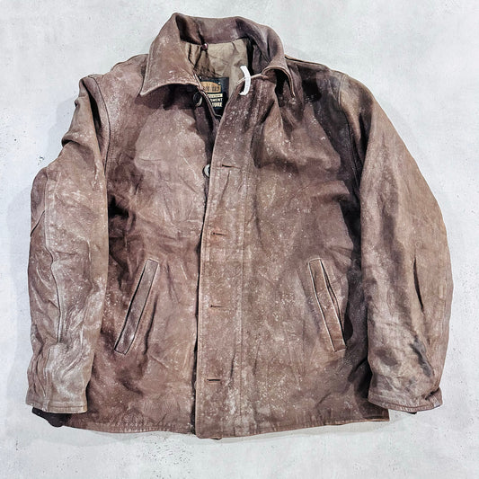 Vintage 70s-90s France Retro Leather Jackets
