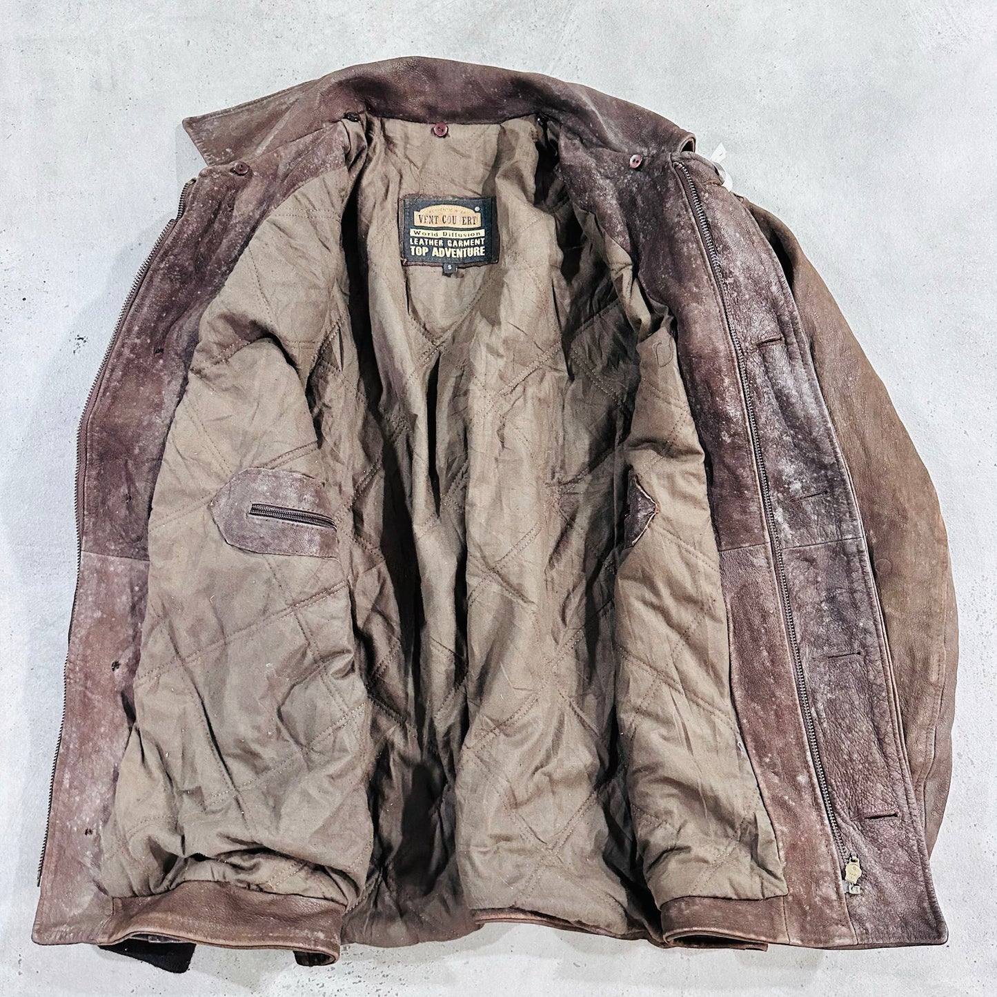 Vintage 70s-90s France Retro Leather Jackets