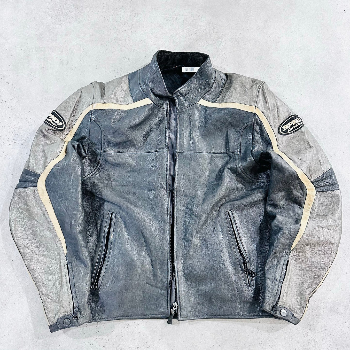 Vintage Italy Sportswear Motorcycle Leather Jackets