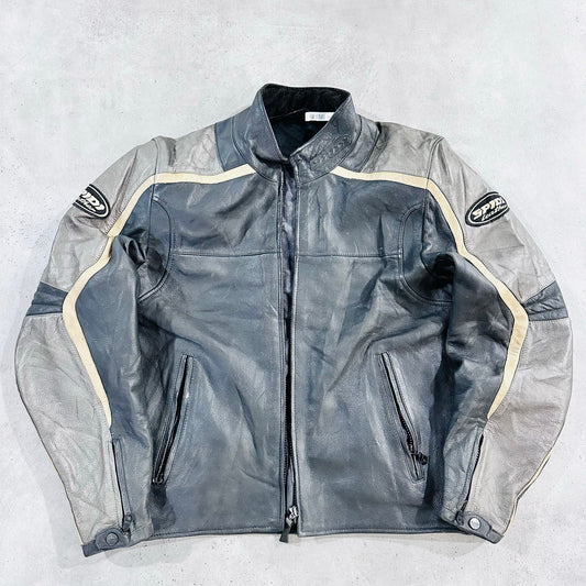 Vintage Italy Sportswear Motorcycle Leather Jackets