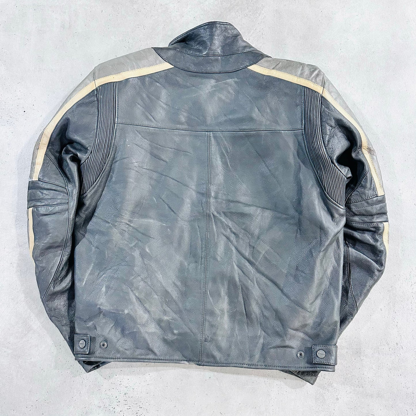 Vintage Italy Sportswear Motorcycle Leather Jackets