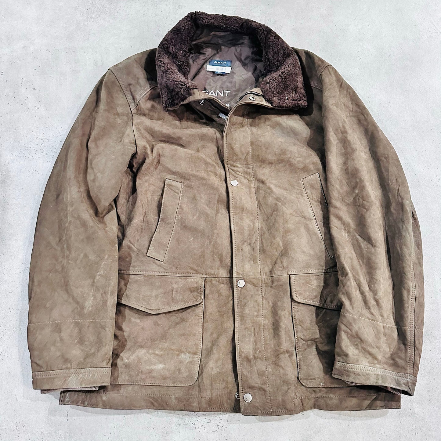 Vintage Turkey GANT Pre-owned Luxury Leather Jackets