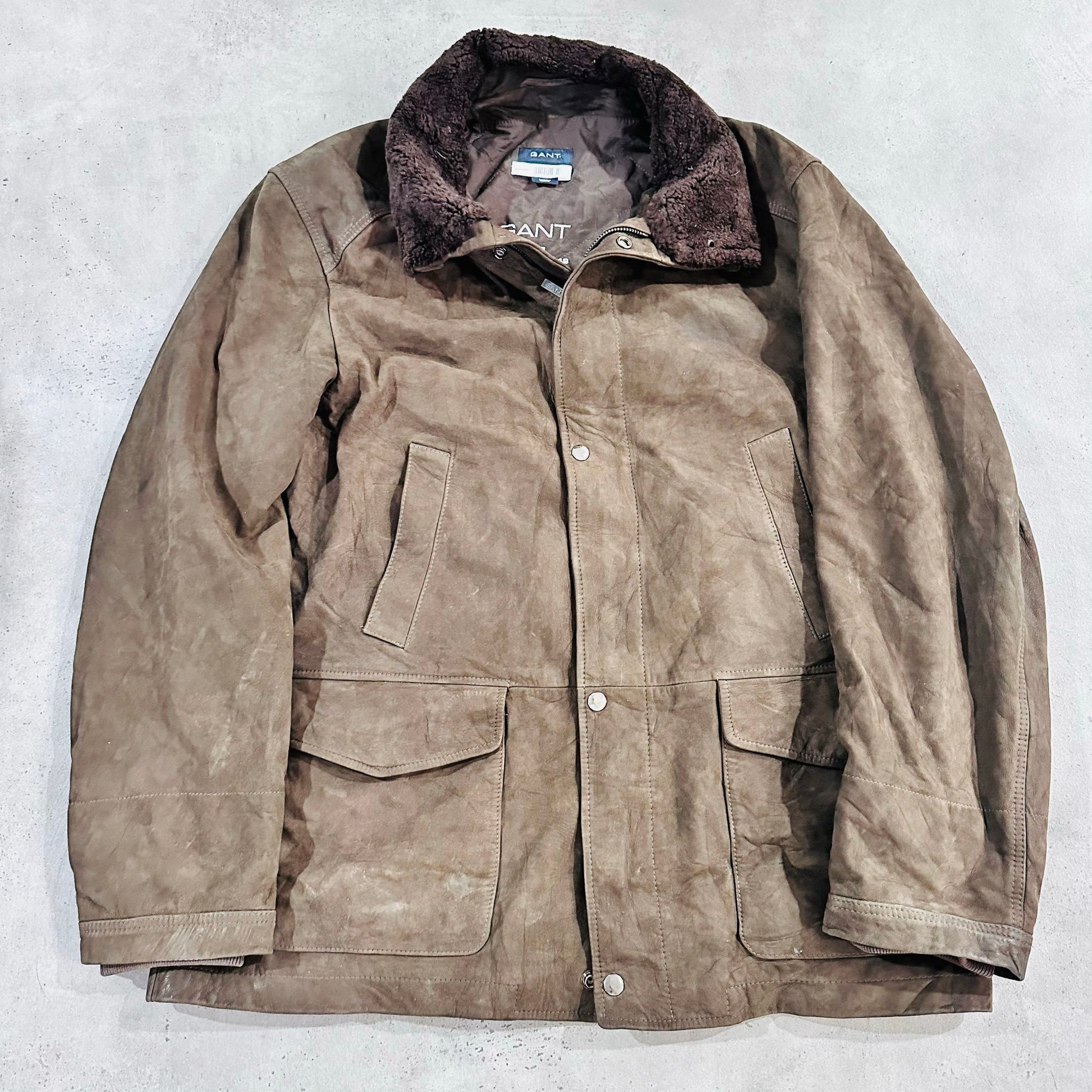 Vintage Turkey GANT Pre-owned Luxury Leather Jackets
