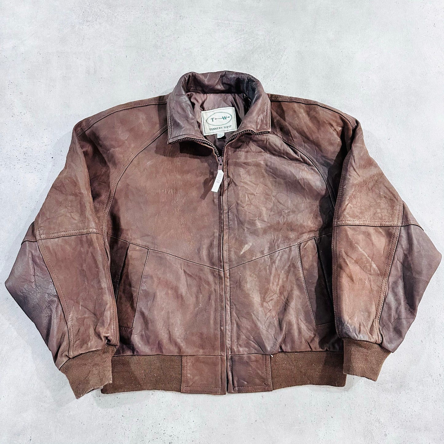 Vintage 70s-90s South Korea Retro Flight Leather Jackets