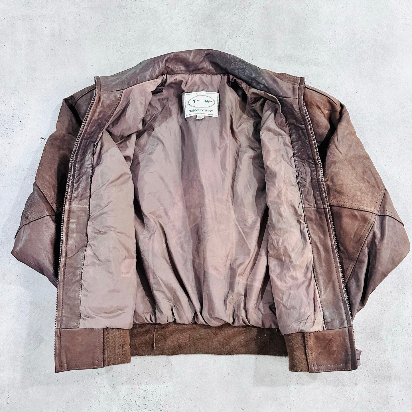 Vintage 70s-90s South Korea Retro Flight Leather Jackets