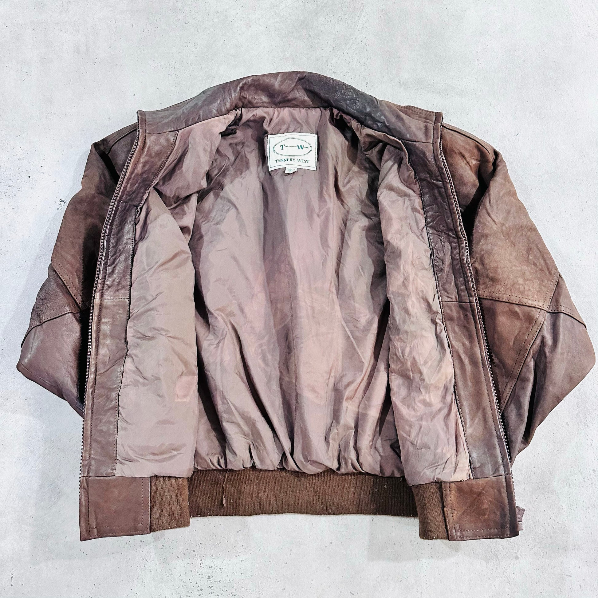 Vintage 70s-90s South Korea Retro Flight Leather Jackets