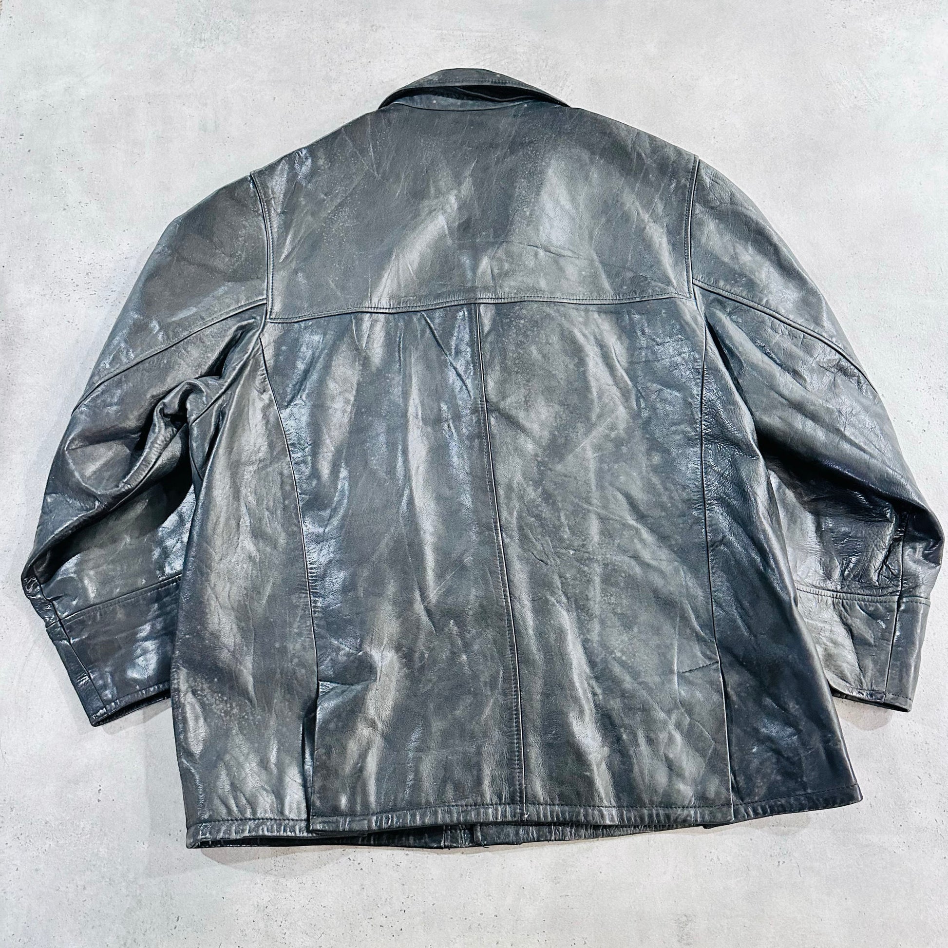 Vintage France Oakwood Retro Leather Jackets