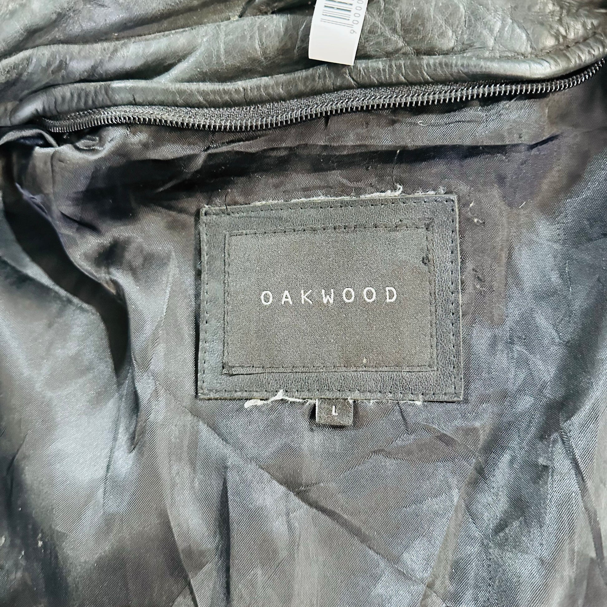 Vintage France Oakwood Retro Leather Jackets