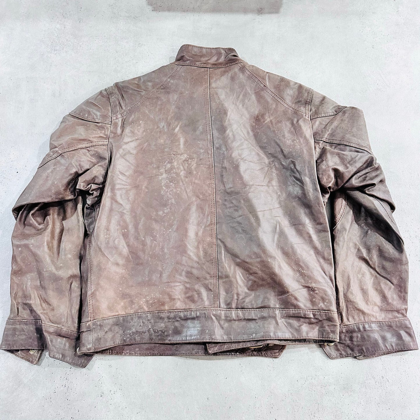 Vintage Italy Retro Leather Jackets