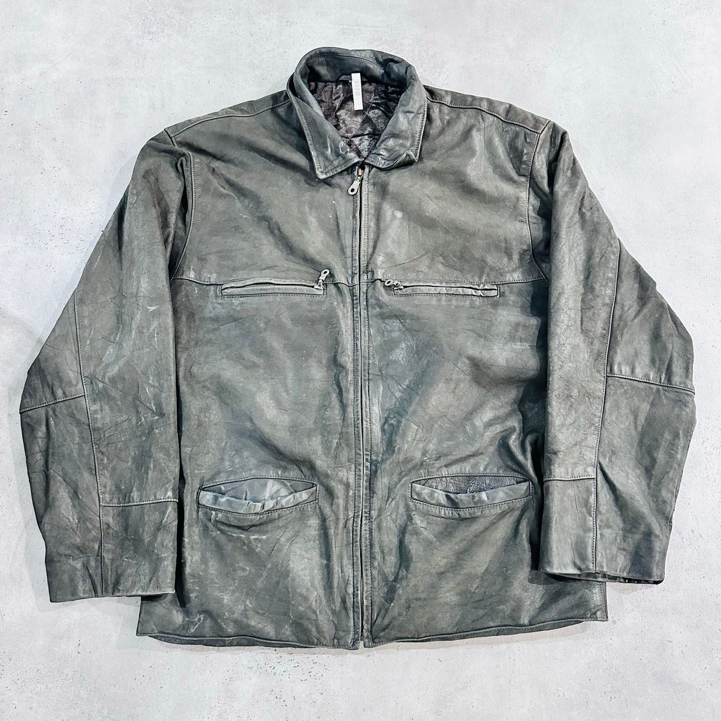Vintage 70s-90s France Retro Leather Jackets