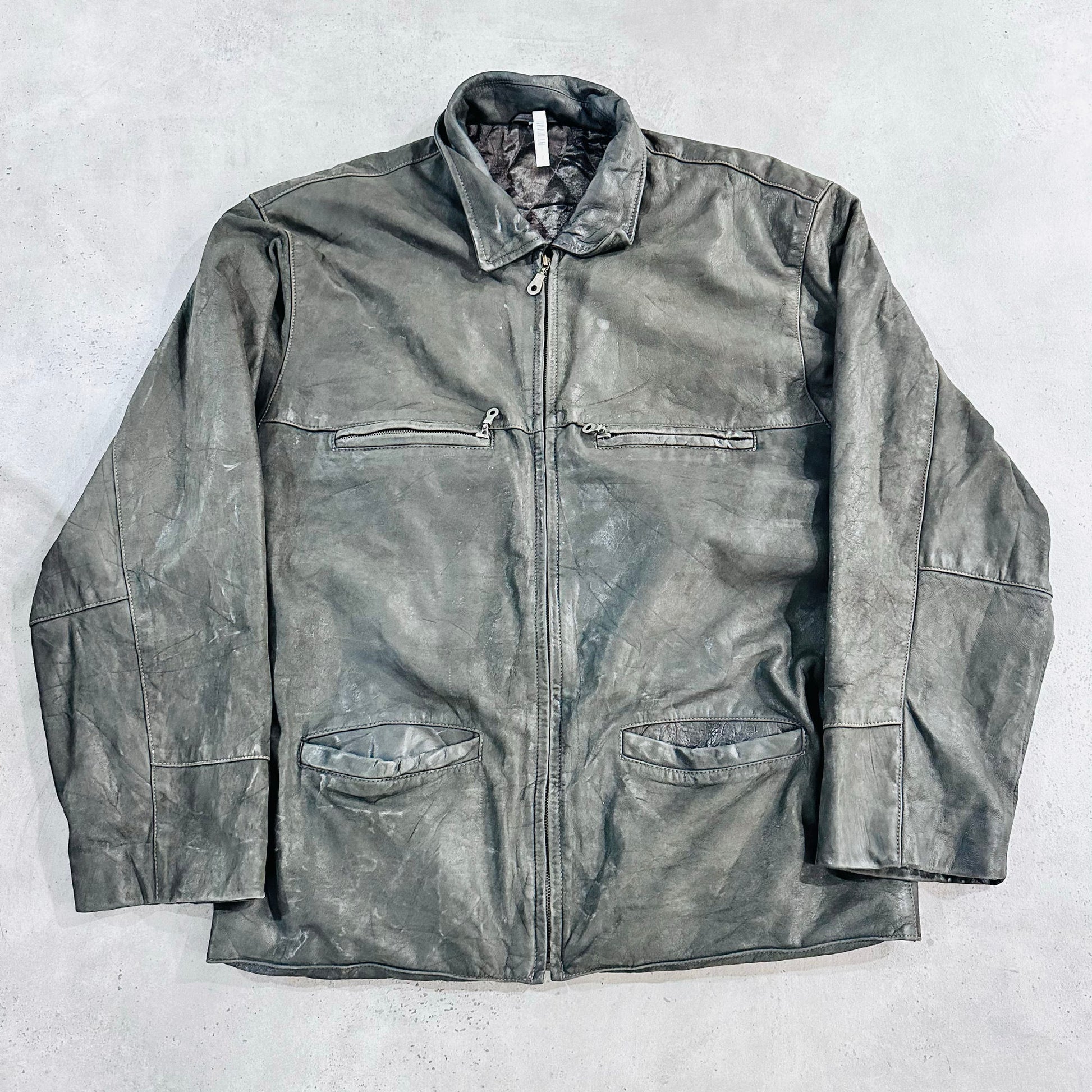 Vintage 70s-90s France Retro Leather Jackets
