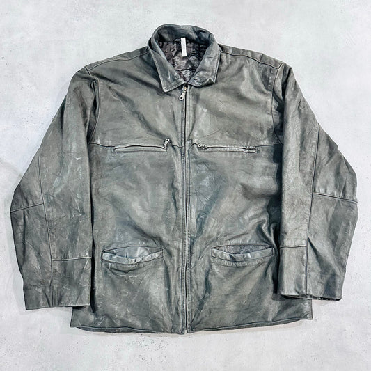 Vintage 70s-90s France Retro Leather Jackets