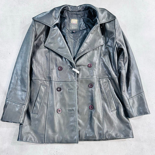 Vintage 70s-90s Canada Retro Mid-Length Leather Jackets