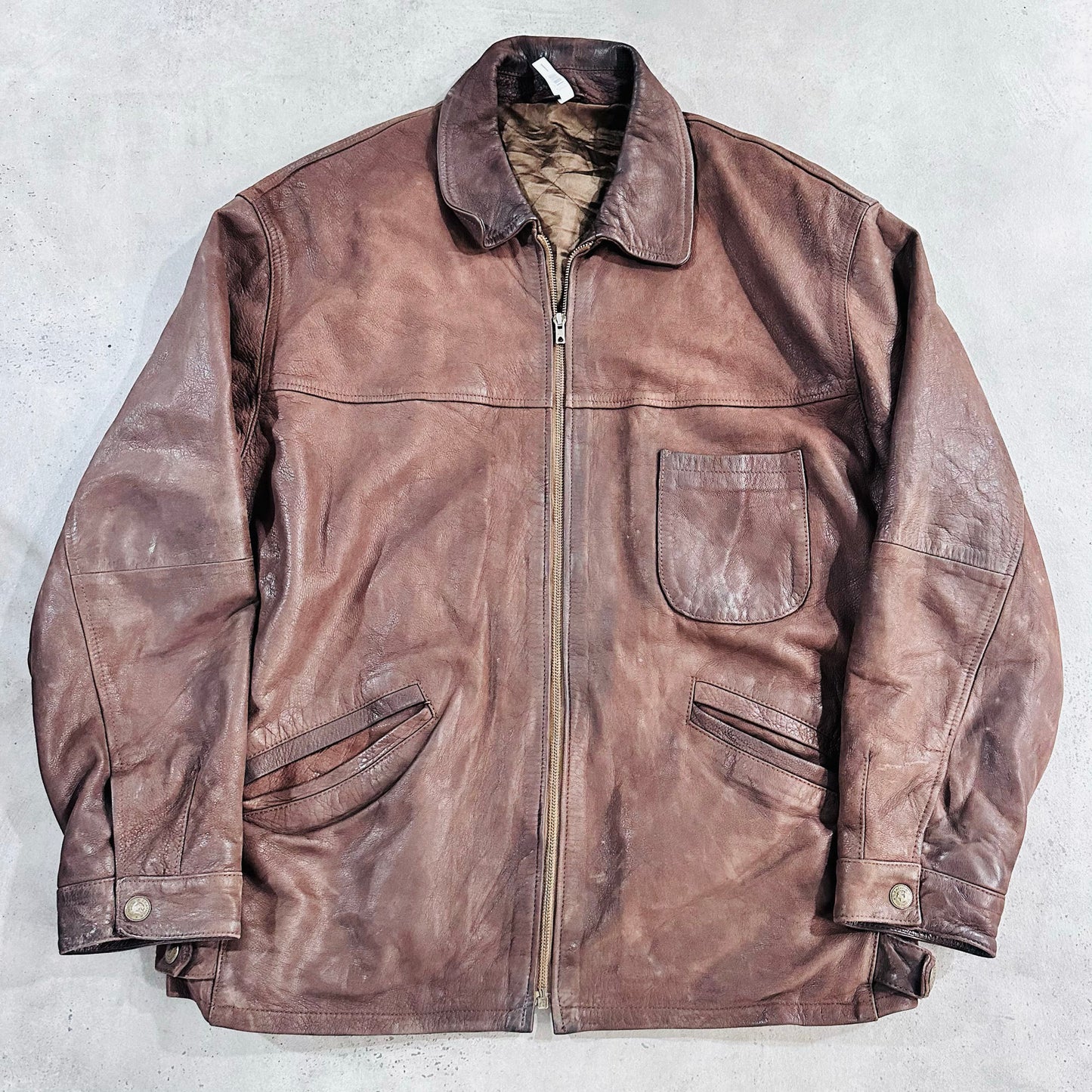 Vintage 70s-90s Spain Retro Leather Jackets