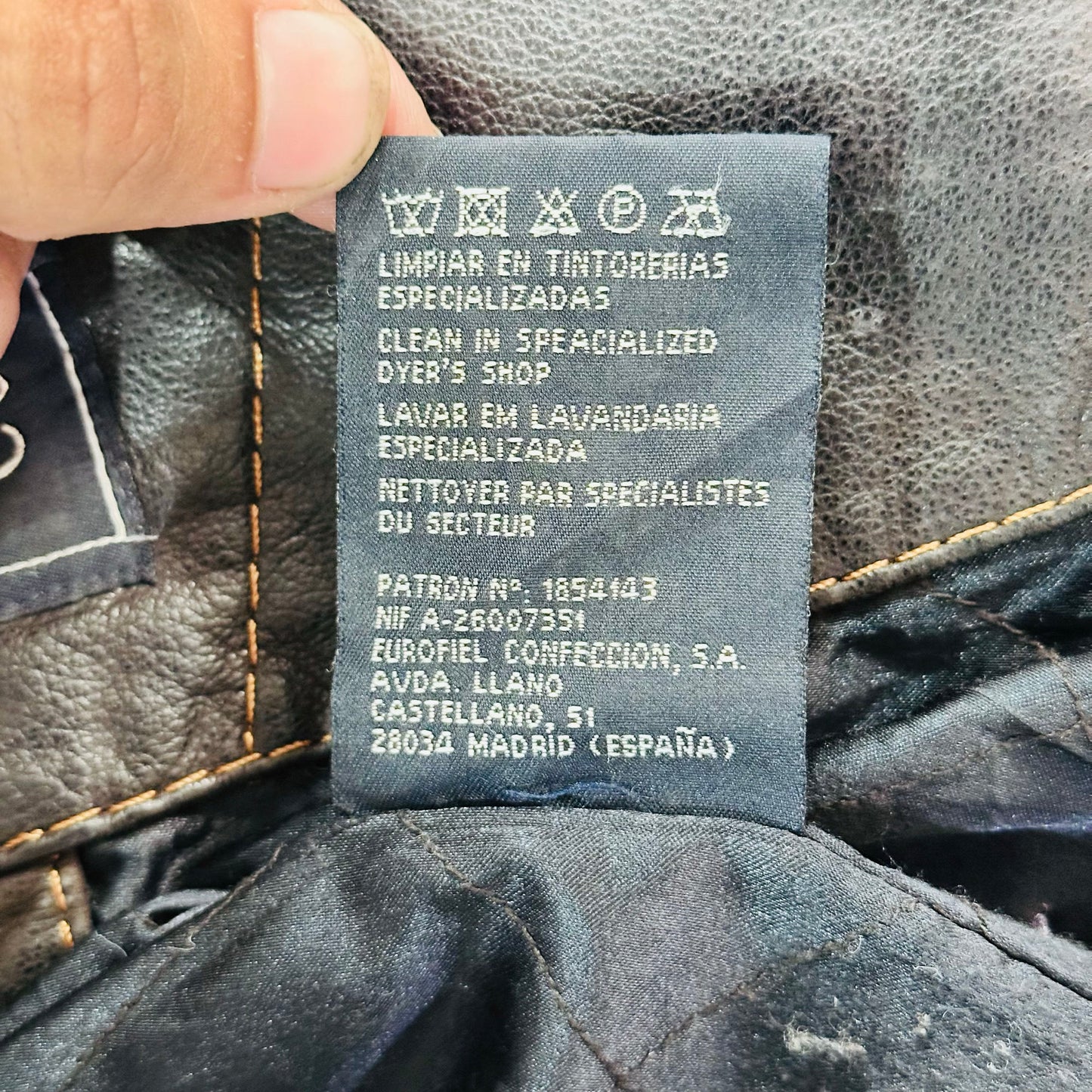 Vintage 70s-90s Spain Retro Leather Jackets
