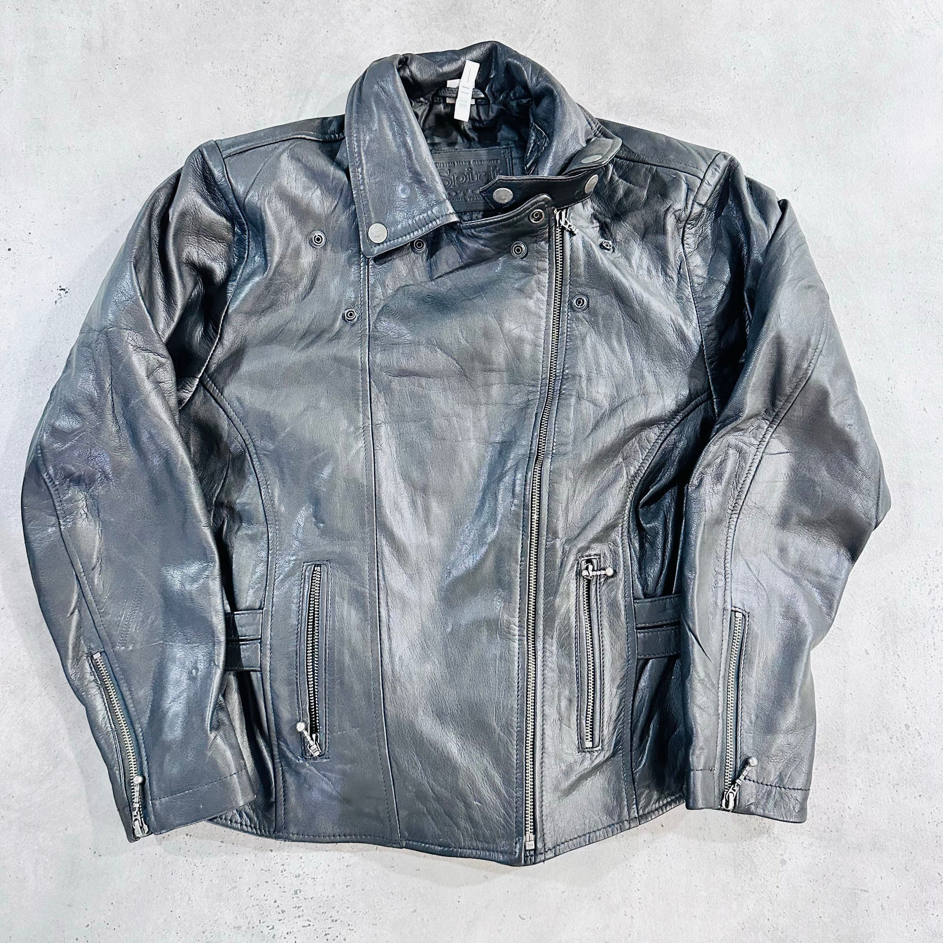 Vintage Retro Double Rider Leather Jackets