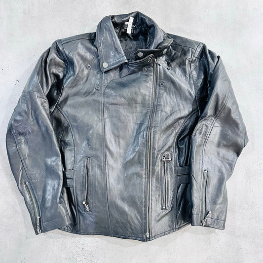 Vintage Retro Double Rider Leather Jackets