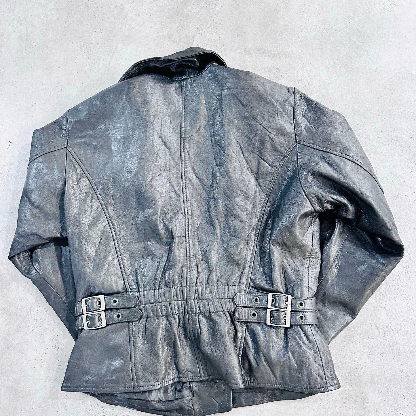 Vintage Retro Double Rider Leather Jackets