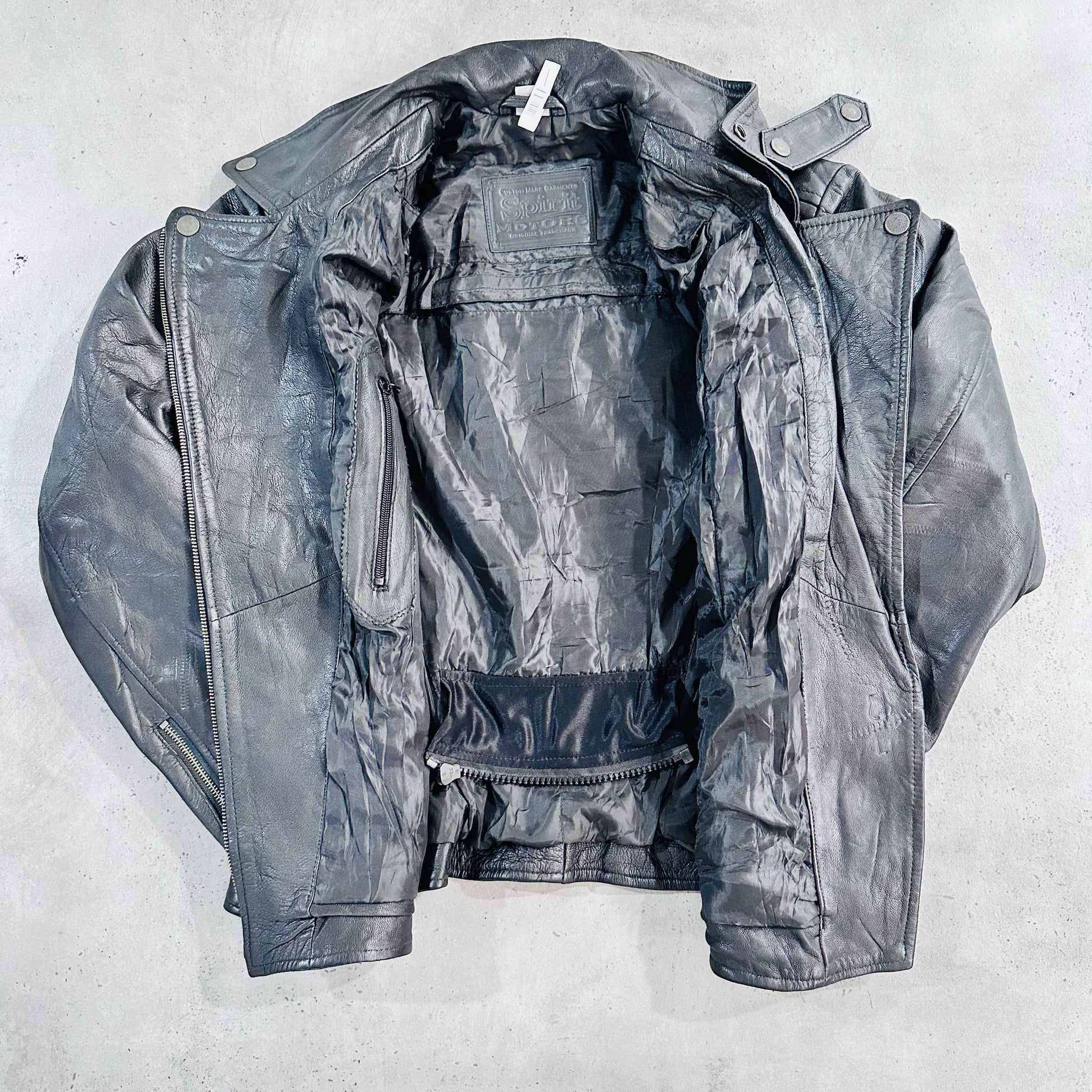 Vintage Retro Double Rider Leather Jackets