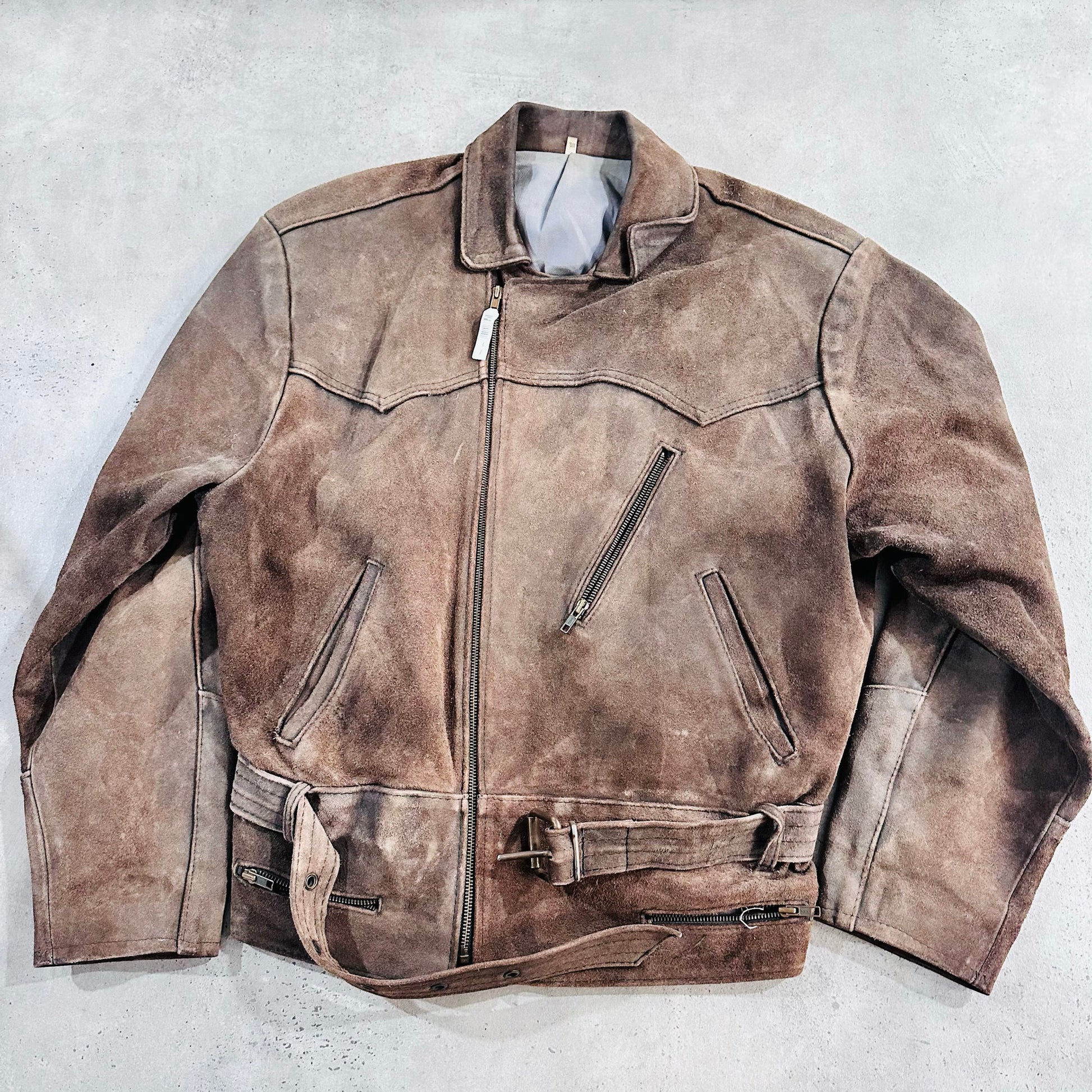 Vintage 70s-90s Retro Double Rider Leather Jackets