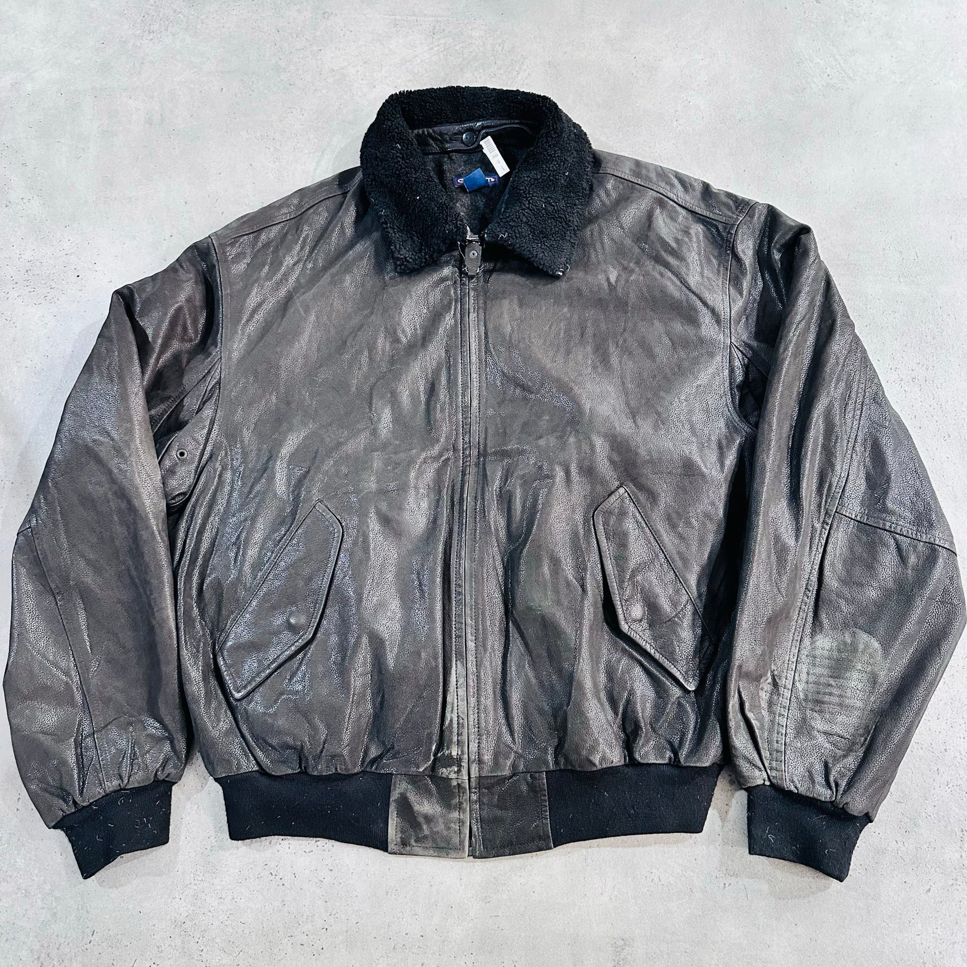 Vintage Turkey GANT Pre-owned Luxury Flight Leather Jackets