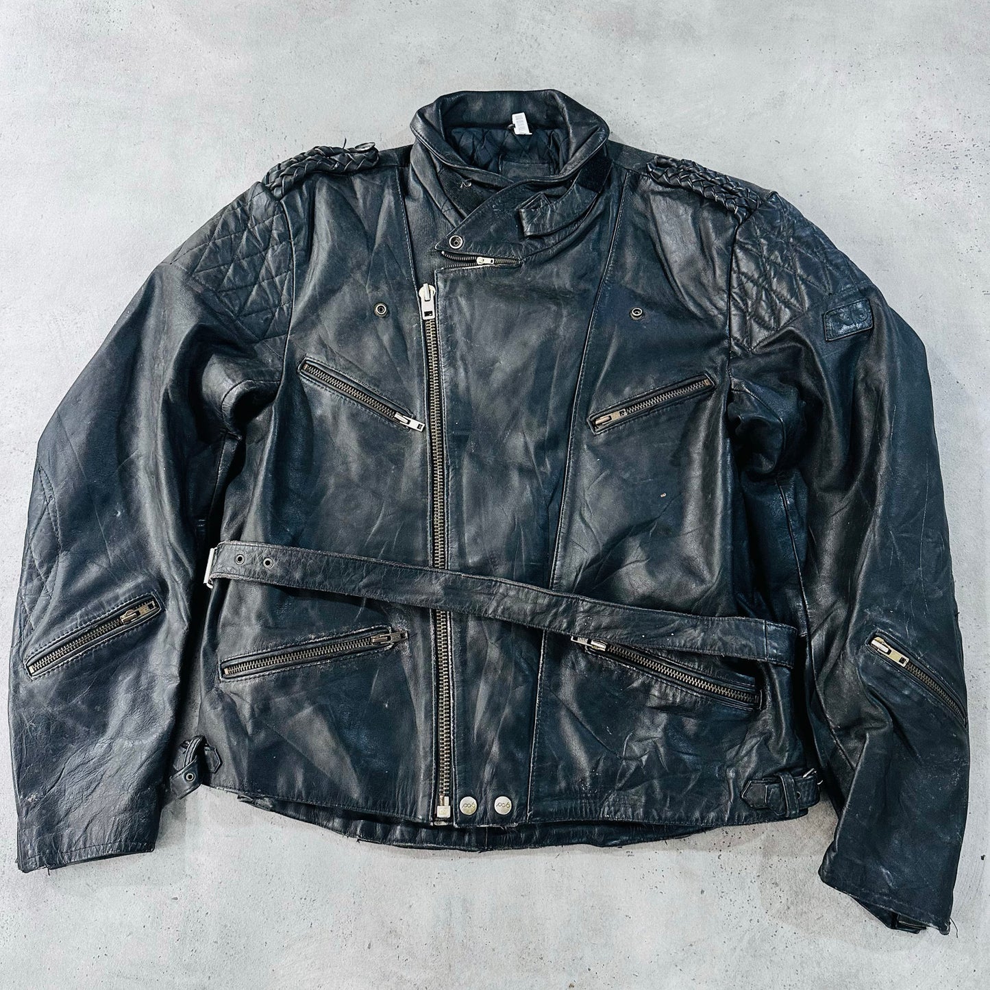 Vintage 70s-90s Italy Dainese Retro Motorcycle Leather Jackets