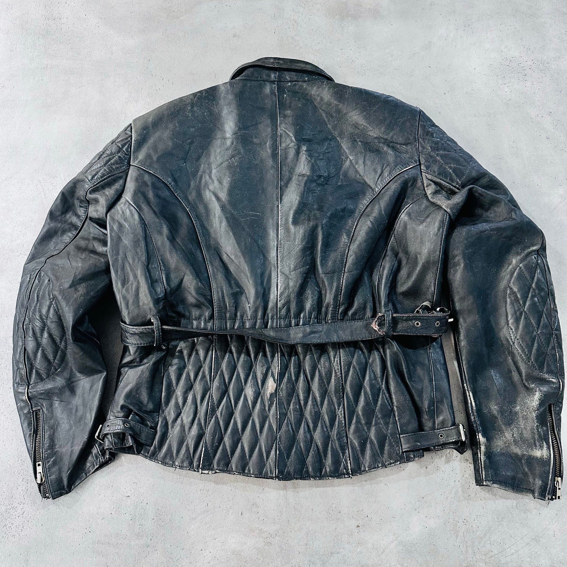 Vintage 70s-90s Italy Dainese Retro Motorcycle Leather Jackets