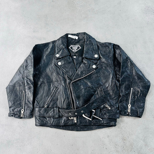 Vintage Retro Double Rider Leather Jackets