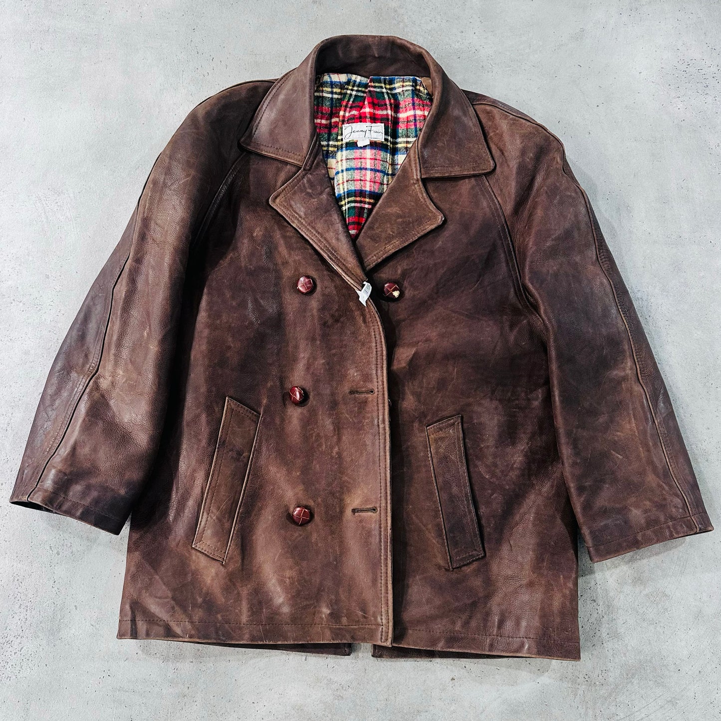Vintage 70s-90s France Retro Leather Jackets