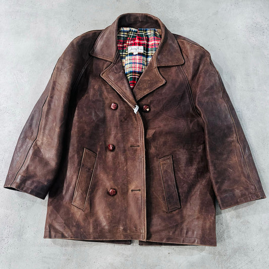 Vintage 70s-90s France Retro Leather Jackets