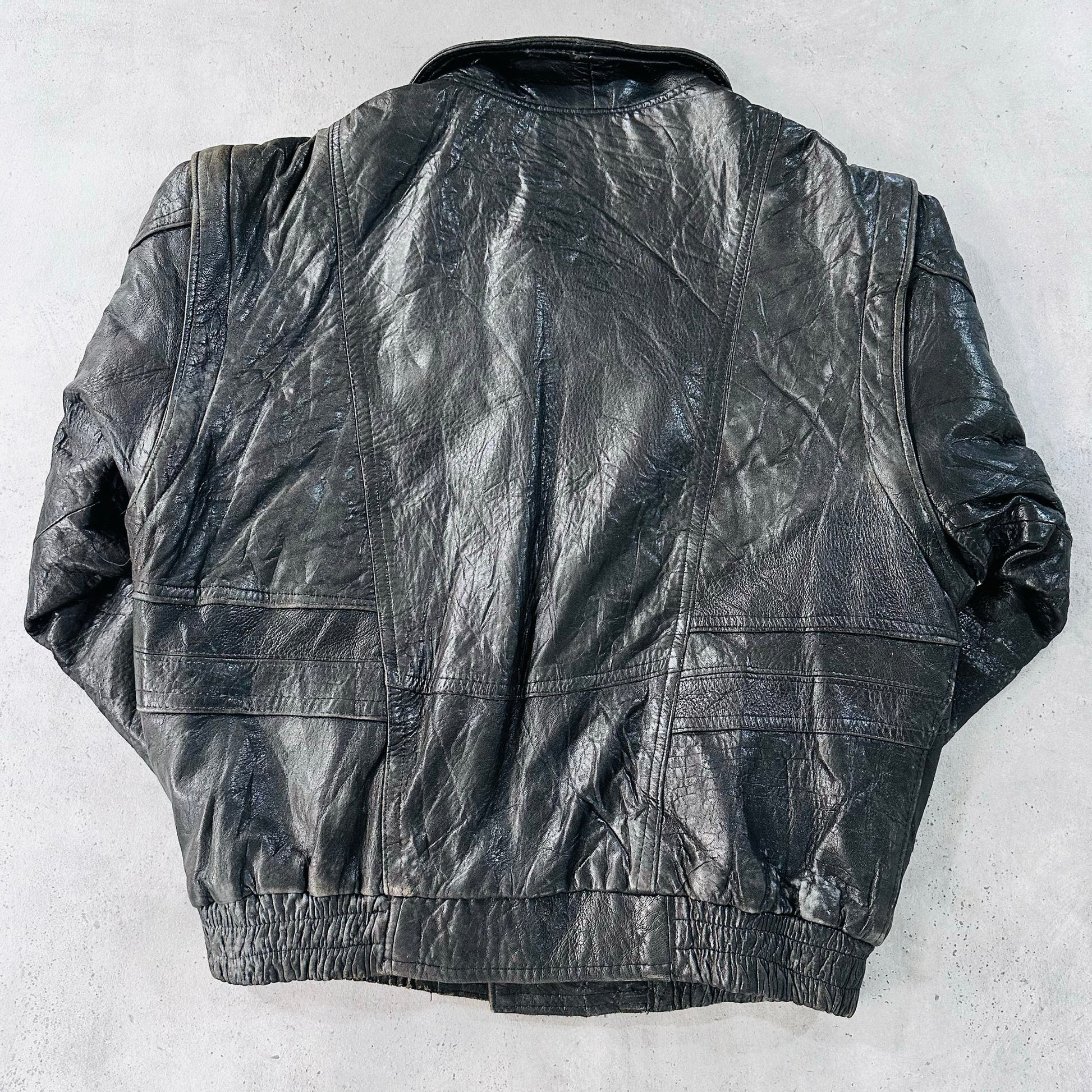 Vintage 70s-90s France Retro Leather Jackets