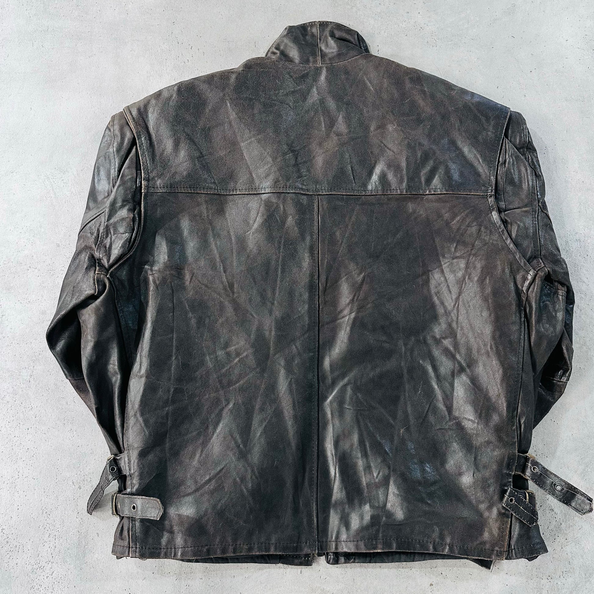 Vintage Italy Retro Leather Jackets