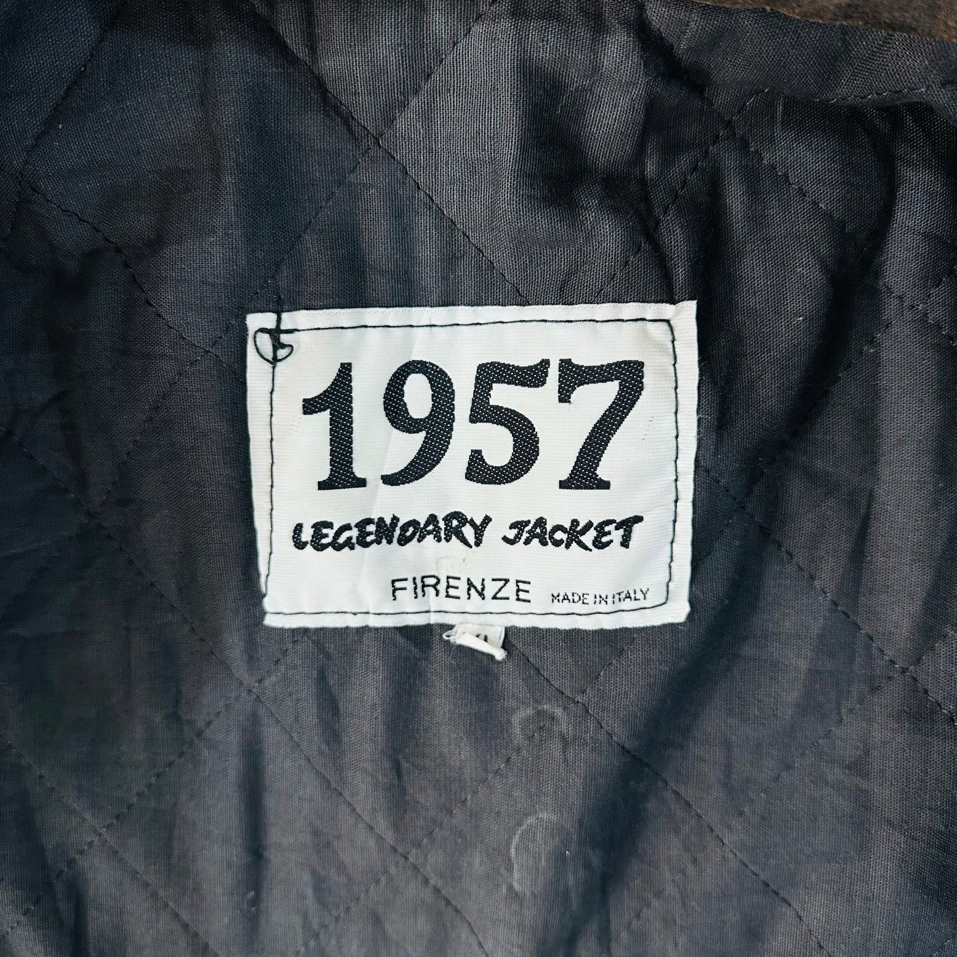 Vintage Italy Retro Leather Jackets