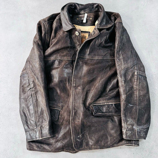 Vintage 70s-90s France Redskins Retro Leather Jackets