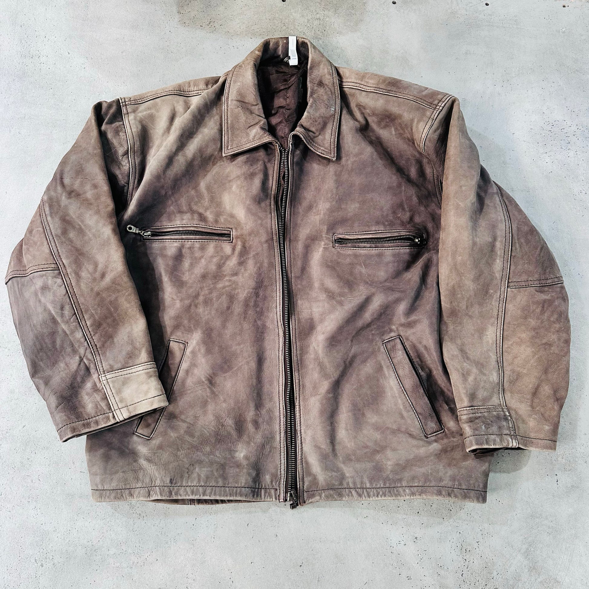 Vintage 70s-90s France Retro Leather Jackets