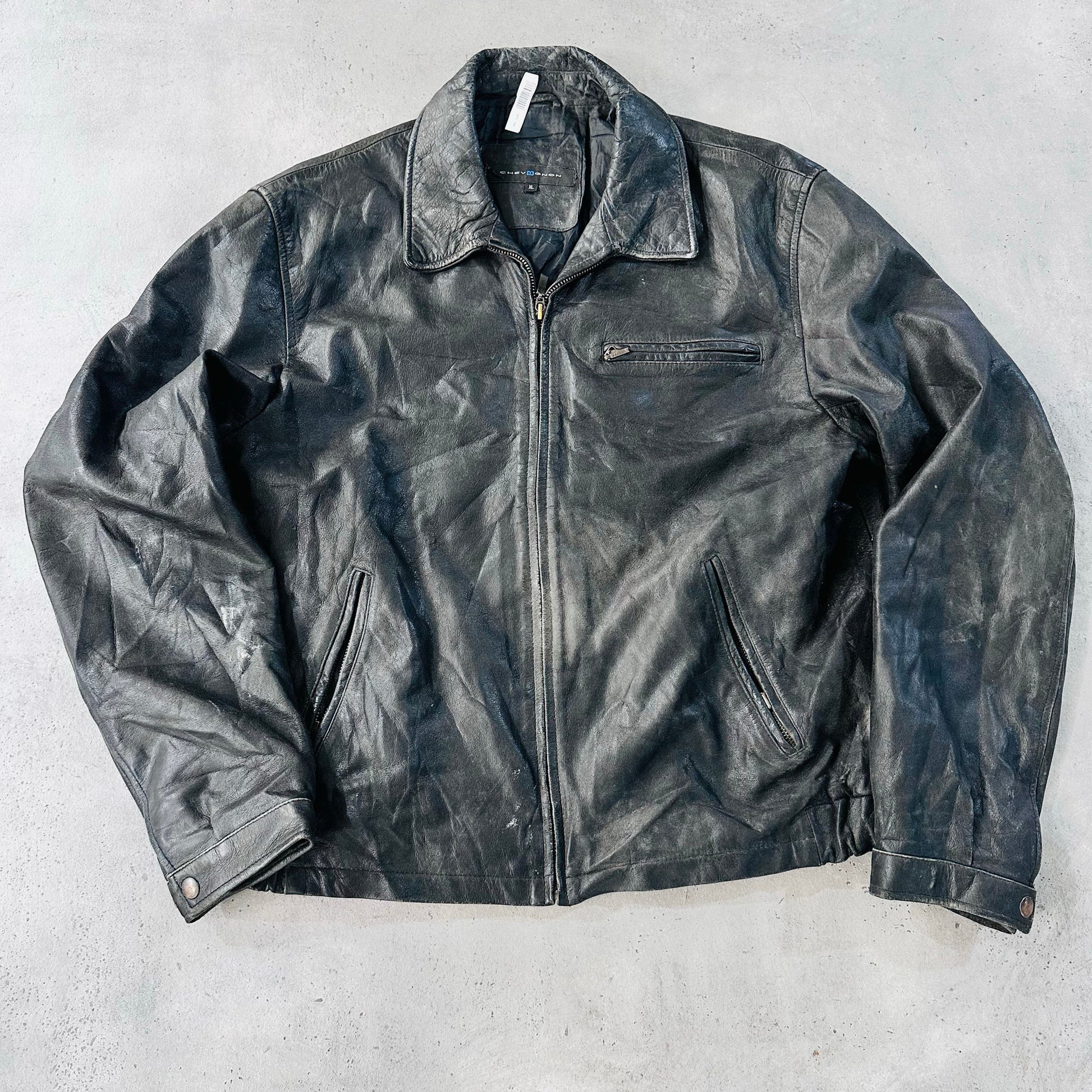 Vintage 70s-90s France Chevignon Retro Leather Jackets