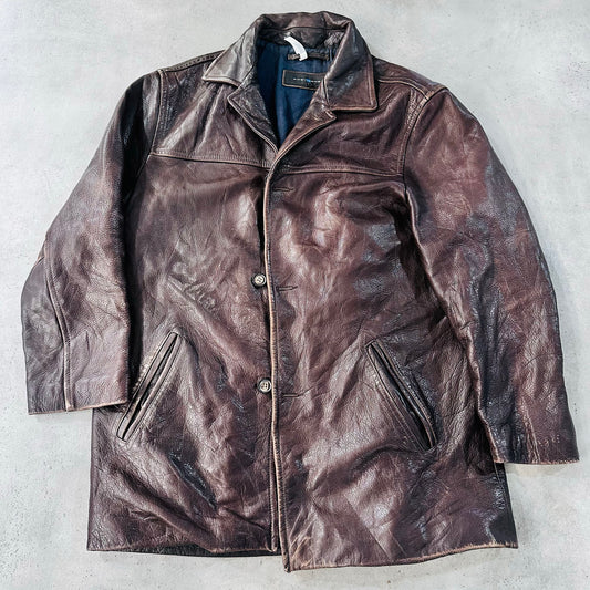 Vintage 70s-90s France Chevignon Retro Leather Jackets