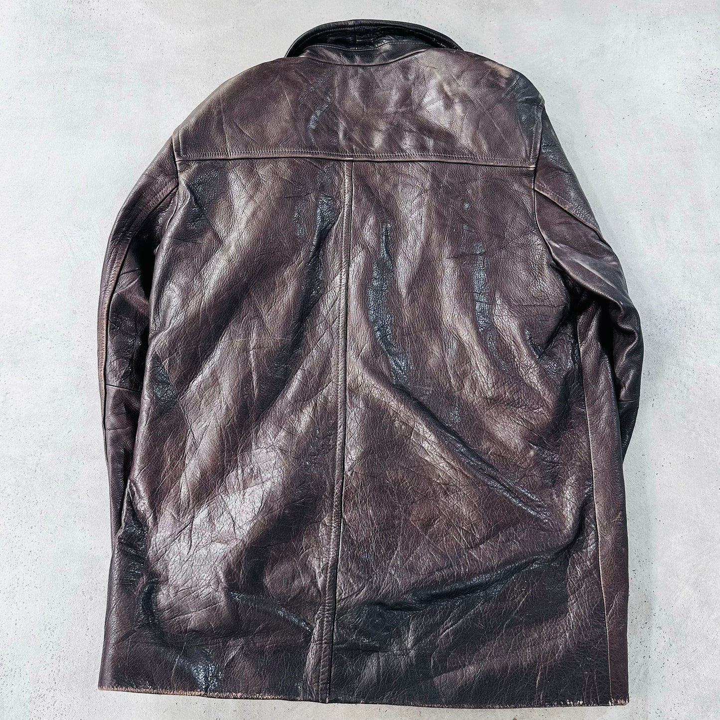 Vintage 70s-90s France Chevignon Retro Leather Jackets