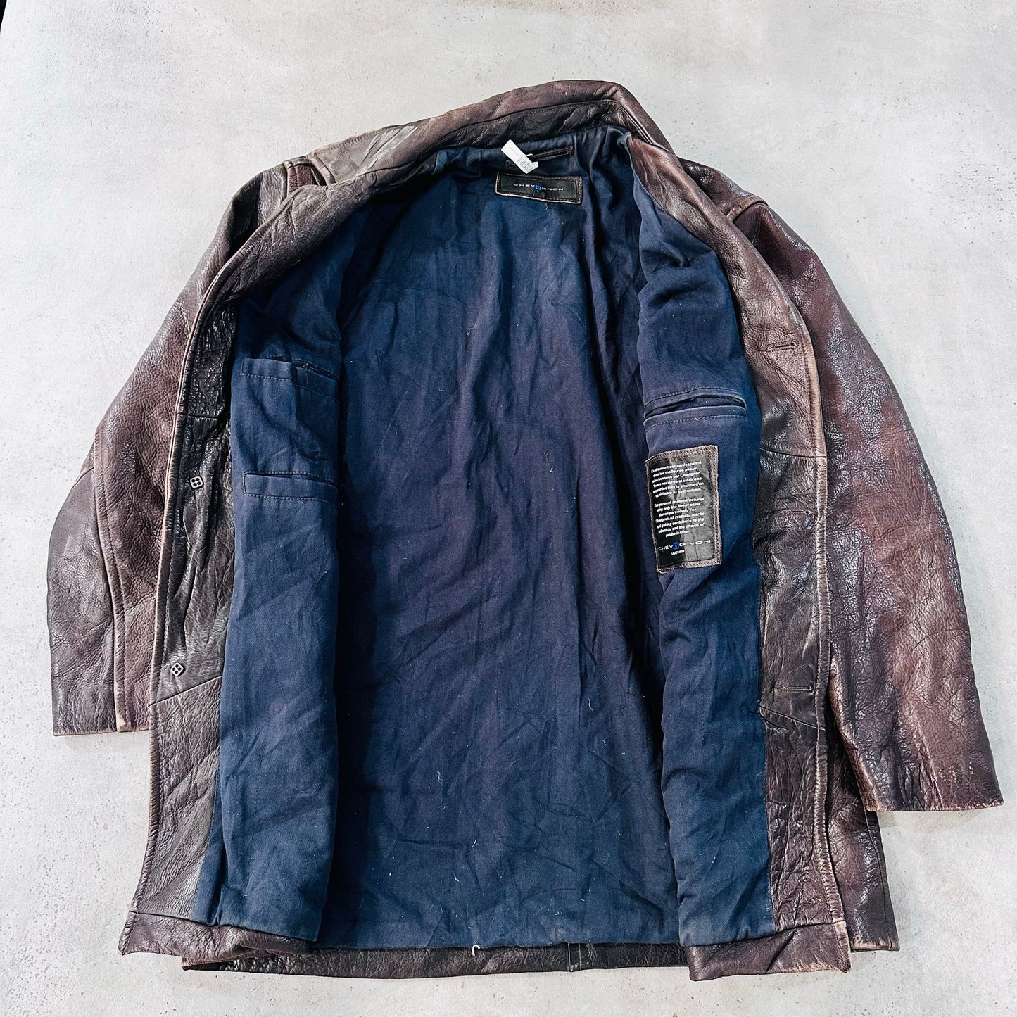 Vintage 70s-90s France Chevignon Retro Leather Jackets
