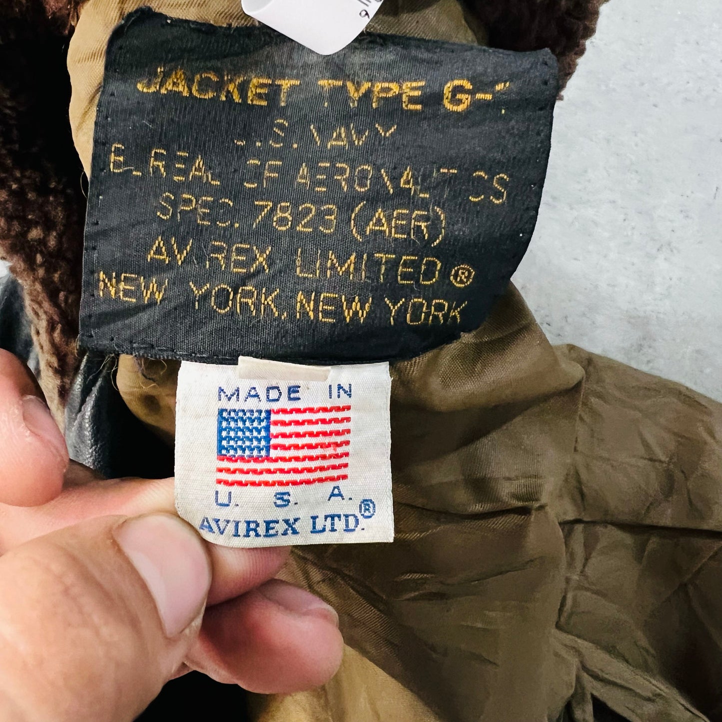 Vintage 70s-90s USA Avirex Military Flight Leather Jackets
