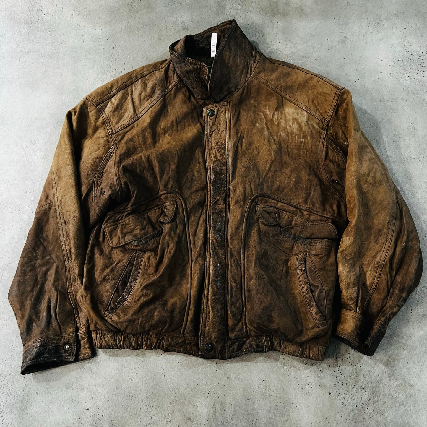 Vintage 70s-90s South Korea Retro Leather Jackets