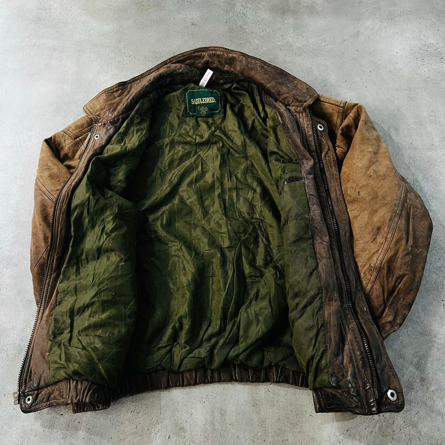 Vintage 70s-90s South Korea Retro Leather Jackets